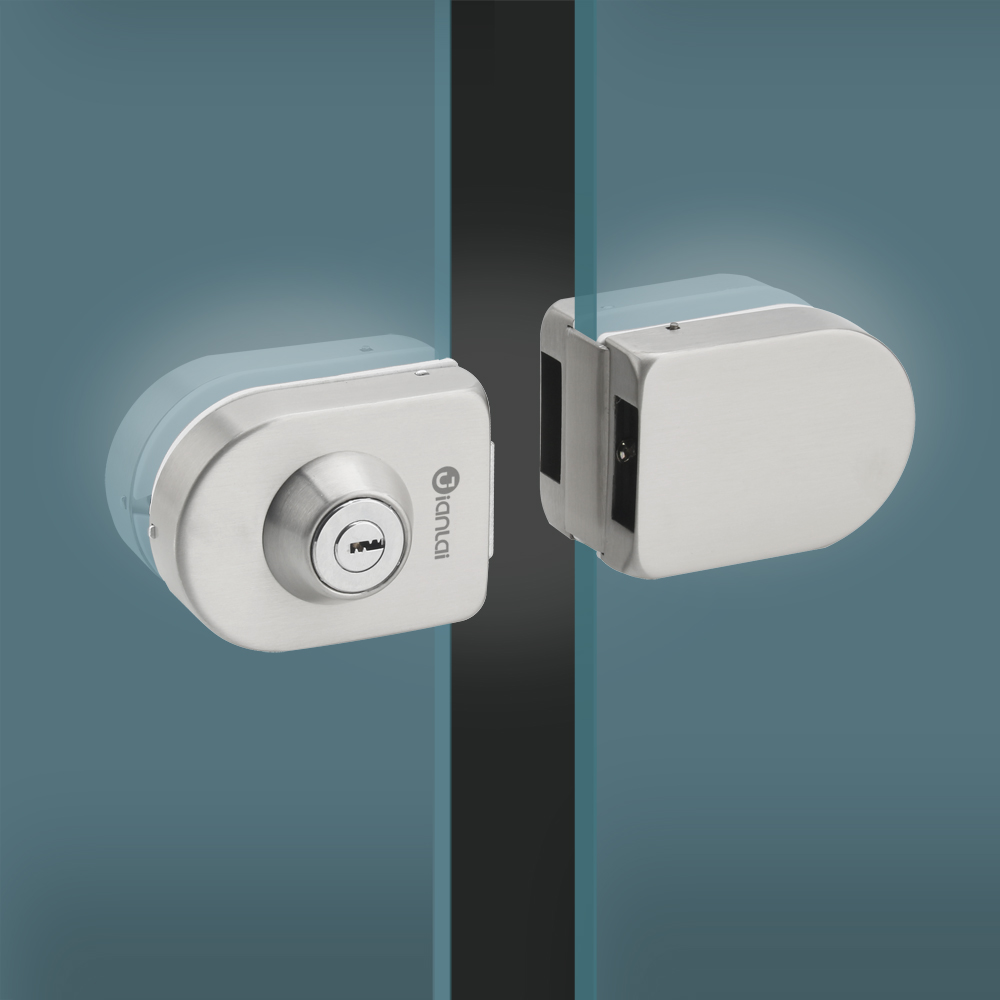 stainless steel foot operated cabinet Glass Door Lock