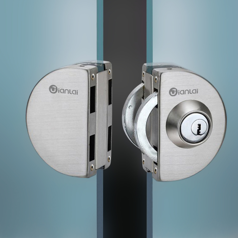 aluminum no drill commercial Glass Door Lock from China manufacturer