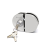 Commercial No Drill Double Side Exterior Glass Door Lock