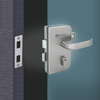 aluminum electronic cabinet Glass Door Lock