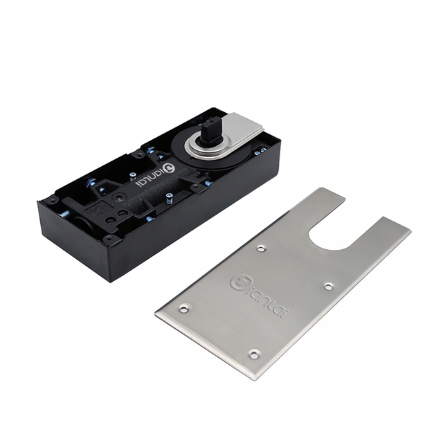 Glass Door 90kg Capacity Adjustment Speed Stainless Steel Floor Spring