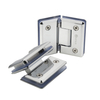 glass soft close 90 degree Shower Hinge bottom