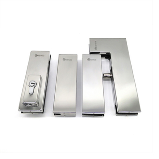 zinc alloy pivot frame door Patch Fitting