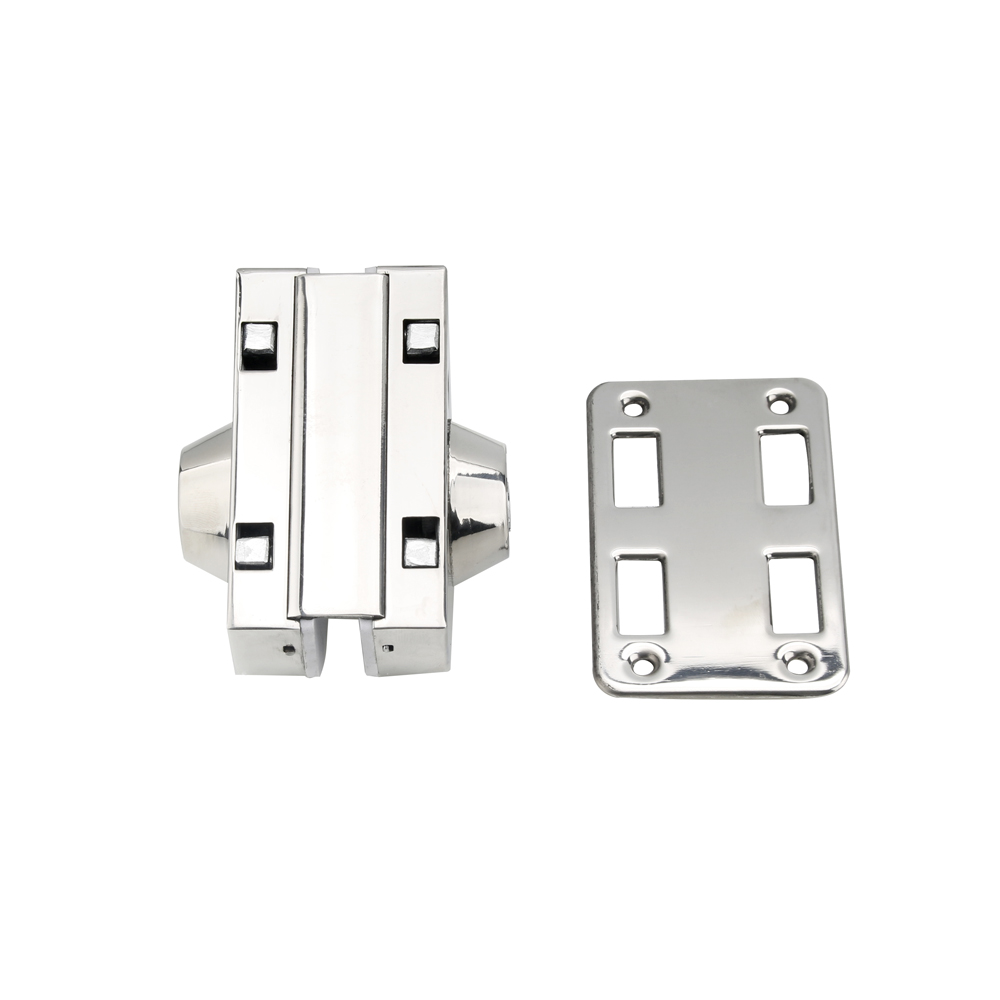 Security Stainless Steel 304 Double Cylinder Entrance Glass Door Lock