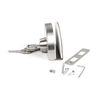 Security Office Frameless Sliding Glass Door Lock