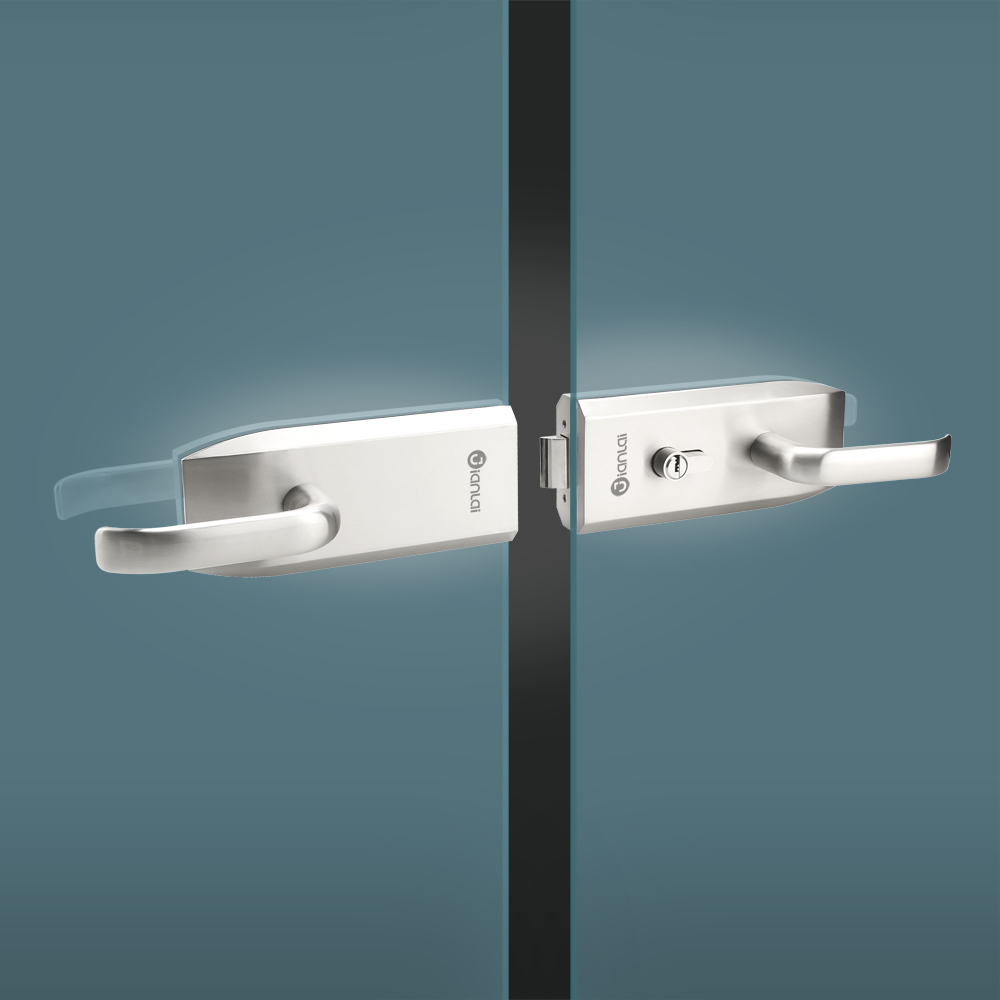 aluminum with universal key cabinet Glass Door Lock