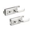 Door And Window Accessories Well Polished Stainless Steel Double Glass Door Lock