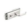 Popular Office Frameless Glass Sliding Door Handle Lock