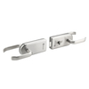 Door And Window Accessories Well Polished Stainless Steel Double Glass Door Lock